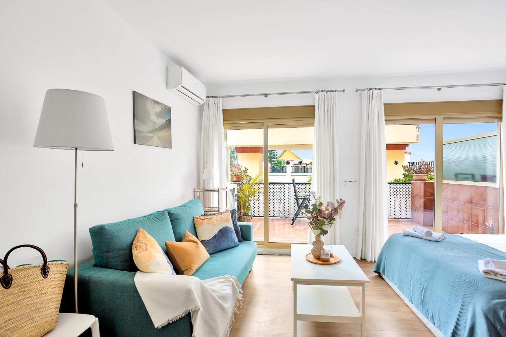 Modern Beach Apartment Romana Playa 723 In Marbella, Elviria Ngoại thất bức ảnh